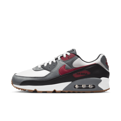 Grey red nike store air max