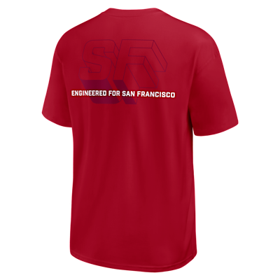 Playera Nike de la NFL para hombre San Francisco 49ers Dominate The Game Essential Max90