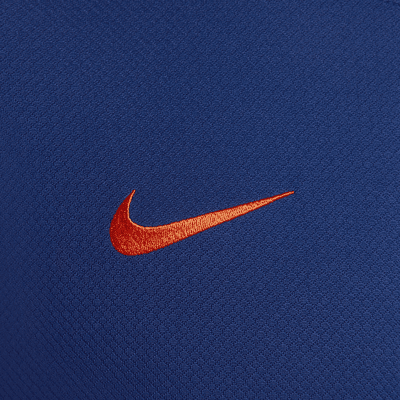 Niederlande Strike Nike Dri-FIT Kurzarm-Fußballoberteil für Herren