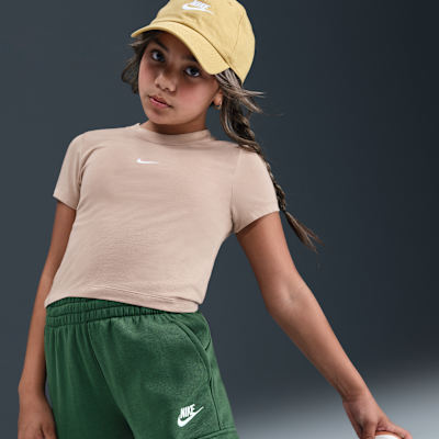 Pants cargo para niños talla grande Nike Sportswear Club Fleece