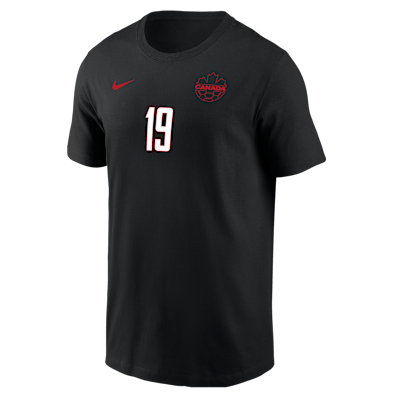 Alphonso Davies Team Canada Men's Nike Soccer T-Shirt from Nike - $45