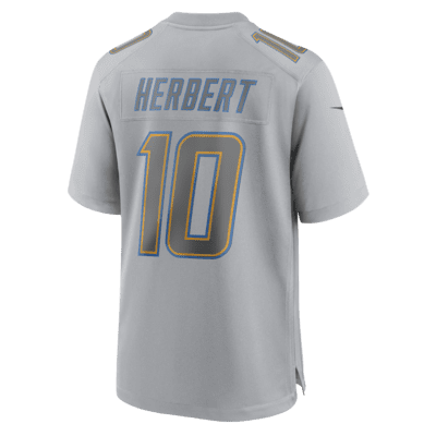 NFL Los Angeles Chargers Atmosphere (Justin Herbert) Men's Fashion Football  Jersey