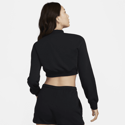 Nike Sportswear Chill Terry Women's Crew-Neck Cropped French Terry Top