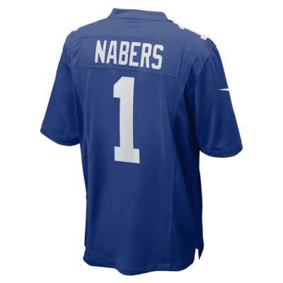 Malik Nabers New York Giants Men's Nike NFL Game Jersey