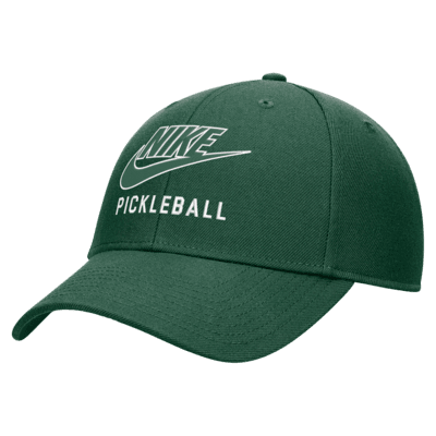 Gorra de pickleball Futura Swoosh Dri-FIT con estructura Nike Club