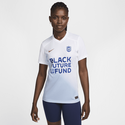 Jersey de fútbol Nike Dri-FIT Replica de la NWSL del Seattle Reign segunda equipación 2024 Stadium para mujer