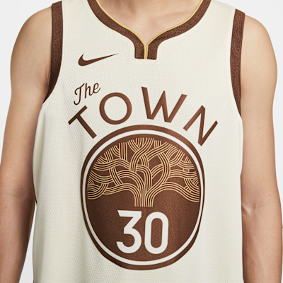 ステフィン カリー ゴールデンステート ウォリアーズ シティ エディション メンズ ナイキ NBA スウィングマン ジャージー