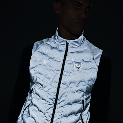 Veste sans manches de foot Nike Therma-FIT ADV Paris Saint-Germain Running Division pour homme