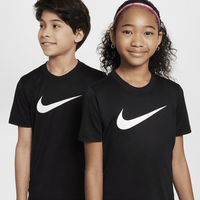 Playera Dri-FIT para niños talla grande Nike Legend