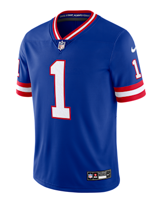 Мужские джерси Malik Nabers New York Giants Nike Dri-FIT NFL Limited Jersey