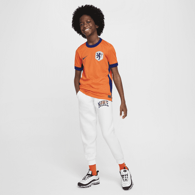 Nederland (vrouwenelftal) 2024/25 Stadium Thuis Nike Dri-FIT replicavoetbalshirt voor kids