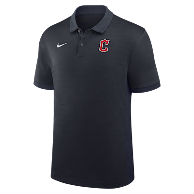 Cleveland Guardians Authentic Collection Striped Victory Men's Nike Dri-FIT MLB Polo from Nike - $80