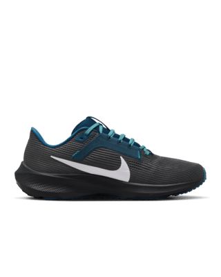 Nike Men's Pegasus 40 (NFL Miami Dolphins) Road Running Shoes in Grey, Size: 10.5 | DZ5997-001