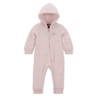 Nike Soft and Cosy Hooded Overalls Baby (12–⁠24M) Overalls. Nike HU