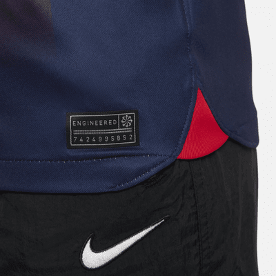 Jersey de fútbol Nike Dri-FIT del Paris Saint-Germain local 2023/24 Stadium para niños talla grande