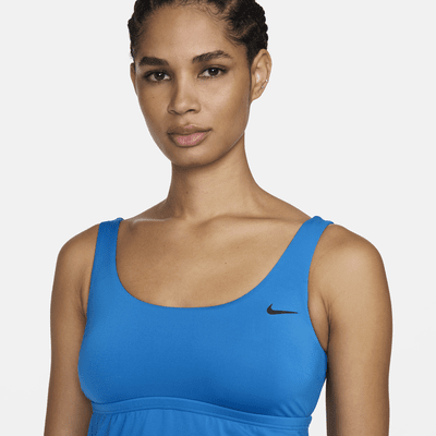 Top de traje de baño para mujer Nike Tankini