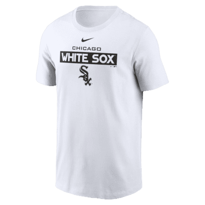 Men's Chicago White Sox Nike White Americana Flag T-Shirt