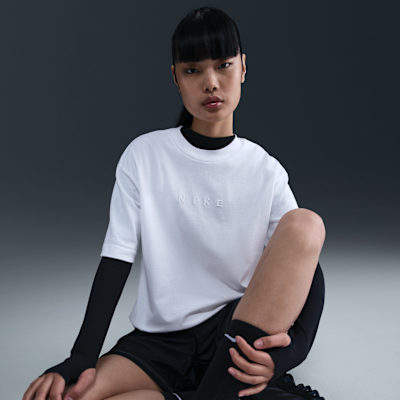 나이키 스포츠웨어 여성 박시 반팔 티셔츠