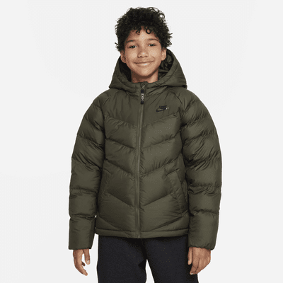 Nike Sportswear Older Kids' Synthetic Fill Hooded Jacket. Nike IE