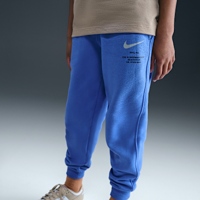 Joggery z dzianiny dla dużych dzieci (chłopców) Nike Sportswear