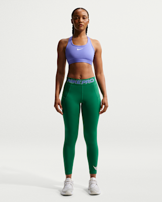 Женские тайтсы Nike Pro Mid-Rise 7/8 Leggings