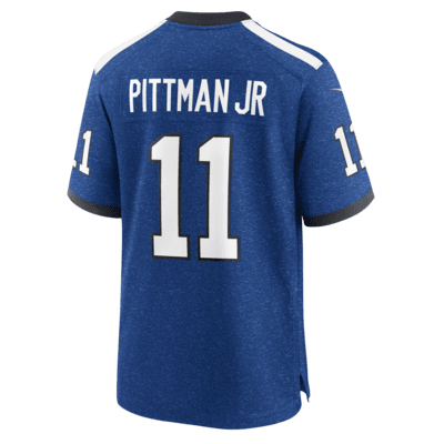 Jersey de fútbol americano Nike de la NFL Game para hombre Michael Pittman Jr. Indianapolis Colts