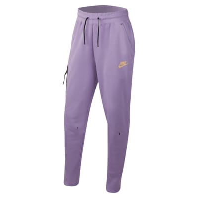 nike tech fleece pants purple