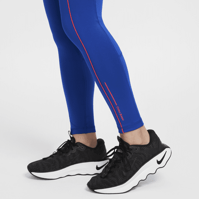 Nike Pro Girls' Dri-FIT Mid-Rise Leggings