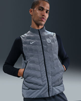 Paris Saint-Germain Running Division Men's Nike Therma-FIT ADV Football Gilet