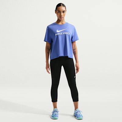 Damski luźny T-shirt Nike Pro