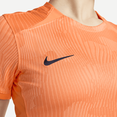 Jersey de fútbol Nike Dri-FIT de los Países Bajos local 2023 Stadium para mujer