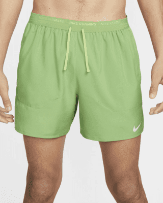 olive green nike running shorts