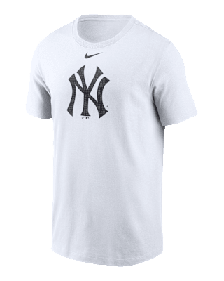 Мужская футболка New York Yankees Fuse Large Logo Nike MLB