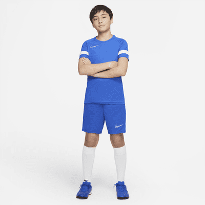 Shorts de fútbol tejidos para niños talla grande Nike Dri-FIT Academy