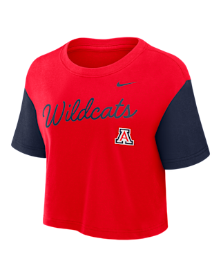 Женская футболка Arizona Script Nike Dri-FIT College Cropped