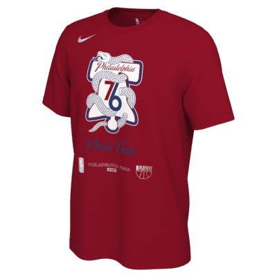 Philadelphia 76ers Nike NBA T-Shirt. Nike.com