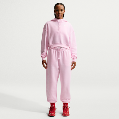 Nike Sportswear Phoenix Fleece Women's Oversized Cropped Henley Hoodie