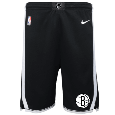 Brooklyn Nets Icon Edition Big Kids' Nike Dri-FIT NBA Swingman Shorts