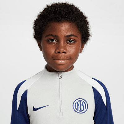 Inter Milan Strike Older Kids' Nike Dri-FIT Football Drill Top