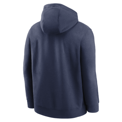 Milwaukee Brewers Club Slack Men's Nike MLB Pullover Hoodie