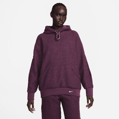 Nike fleece 2025 overhead hoodie dames