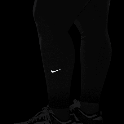 Nike One leggings i full lengde med høyt liv til dame (Plus Size)