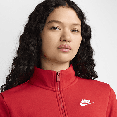 Sudadera de medio cierre para mujer Nike Sportswear Club Fleece