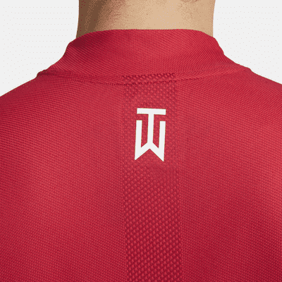 Nike Dri-FIT ADV Tiger Woods Men's Mock-Neck Golf Polo. Nike PH