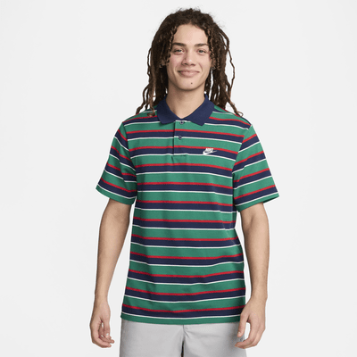 Nike Club Men's Striped Polo