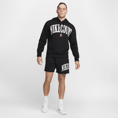 Felpa da tennis in fleece con cappuccio Dri-FIT NikeCourt Heritage – Uomo