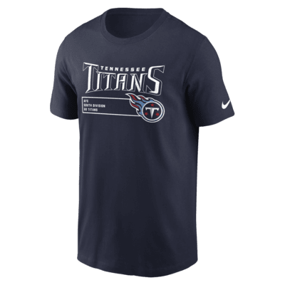 Nike Men'S Long-Sleeve Tennessee Titans Dri-Fit T-Shirt in Blue