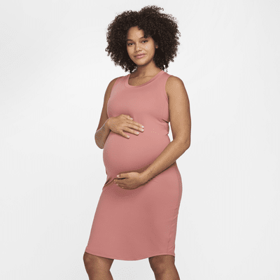 Nike (M) Women's Dri-FIT Slim-Fit Knit Dress (Maternity)