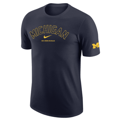 Мужская футболка Nike College Dri-FIT (Michigan)