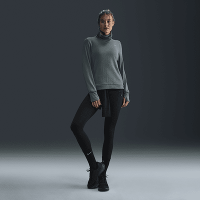 Haut de running à col roulé Nike Therma-FIT Swift pour femme